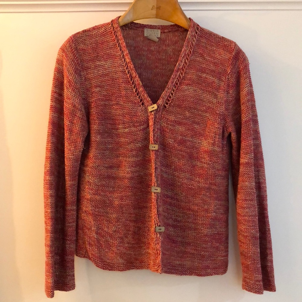 Sigrid Olsen size medium lightweight cardigan